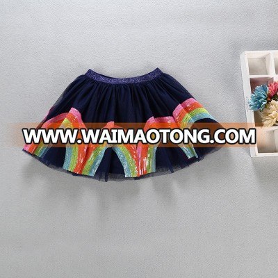 Wholesale baby girl glitter tutu skirts cheap sparkle kids girls tutu skirt